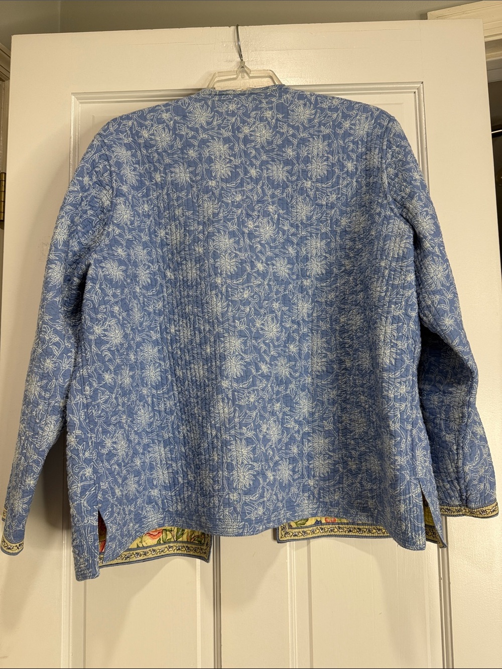 Reversible Floral Quilted Jacket - Picture 2 of 6